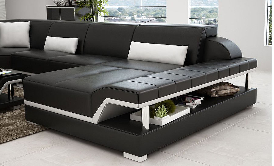 Nexus - U2 - Leather Sofa Lounge Set